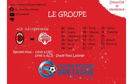 Convocation Dimanche 15 Septembre