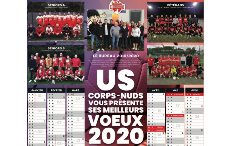 Calendrier 2020 - Dispo
