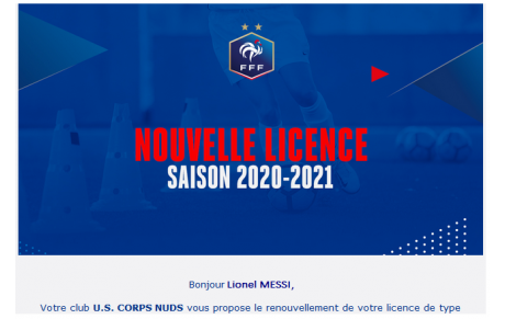 Renouvellement Licences 2020-2021